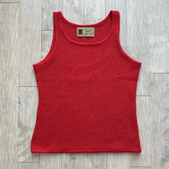 Alpaca Imports Tops - Alpaca's Best 100% Baby Alpaca 🦙 Tank Top Basic Tee Medium